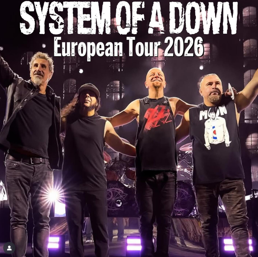 SYSTEM OF A DOWN - STADE DE FRANCE | 4 JUIL 2026